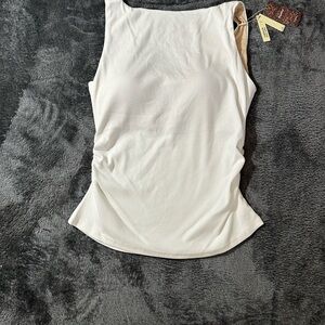 OGL Plantive Backless Brami White Size Large NWT